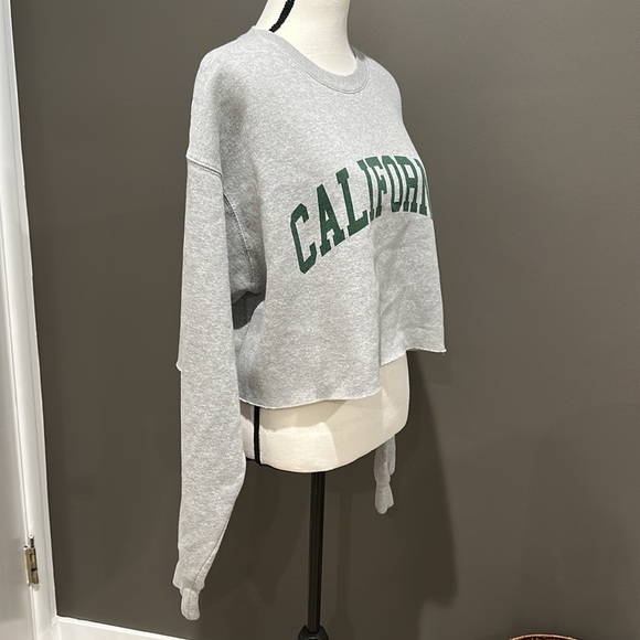 CALIFORNIA cropped crew neck - Picture 4 of 10